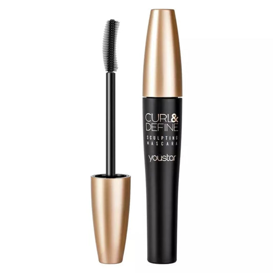 Mascara volume, recourbant.