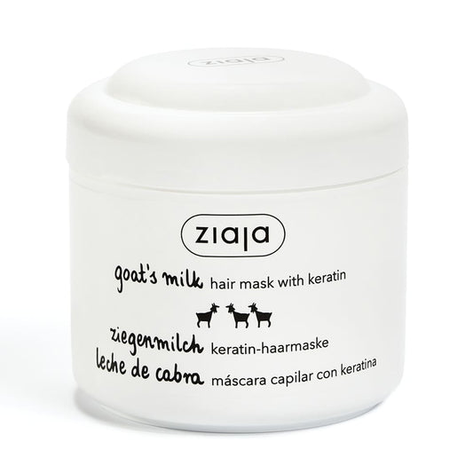 Masque Revitalisant Cheveux à la Kératine et au Lait de Chèvre.