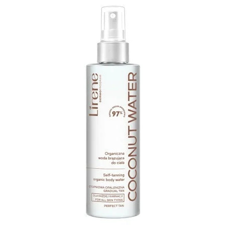 Spray Autobronzant à l'Eau de Coco.